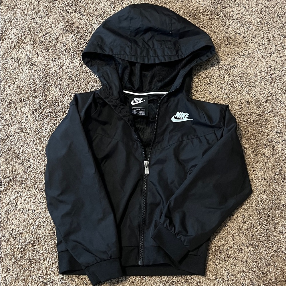 Nike Black Full-Zip Hooded Jacket
